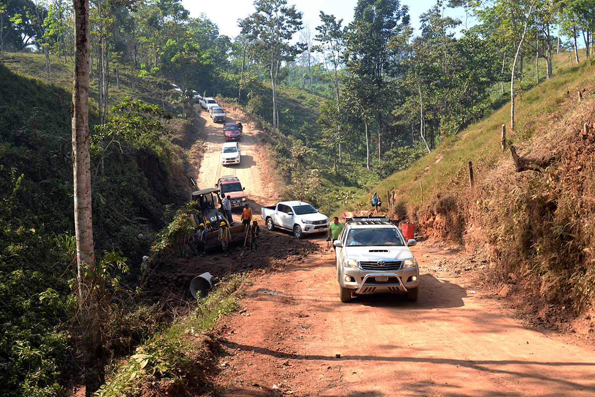 Carretera A Bluefields Sigue En Construcción Con Circulación Vehicular ...